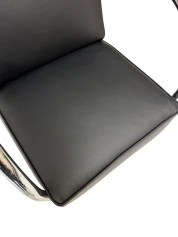 Art Deco Modernist Bauhaus Tubular Steel Lounge Chair by Frits Kuyken, 1936